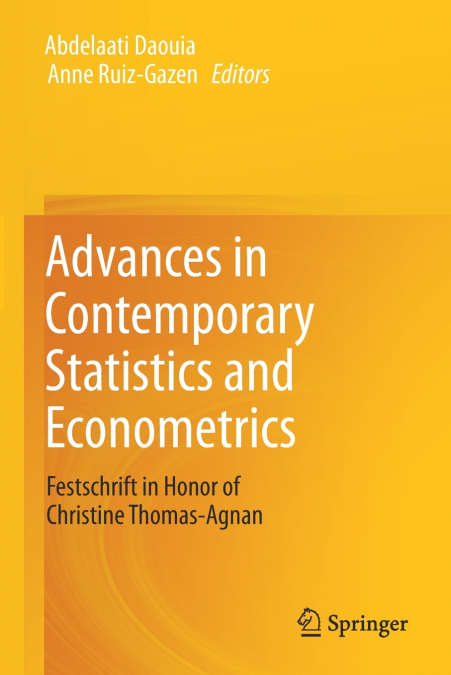 Advances in Contemporary Statistics and Econometrics