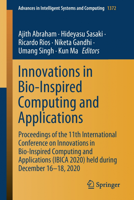 Innovations in Bio-Inspired Computing and Applications