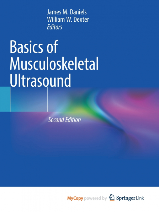 Basics of Musculoskeletal Ultrasound