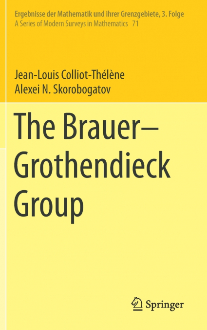 The Brauer-Grothendieck Group