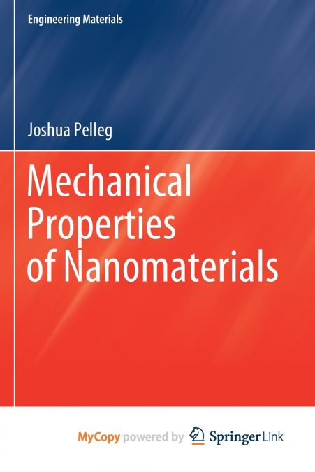 Mechanical Properties of Nanomaterials