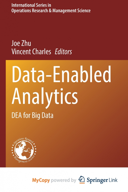 Data-Enabled Analytics
