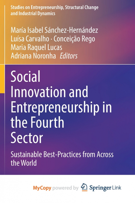 Social Innovation and Entrepreneurship in the Fourth Sector