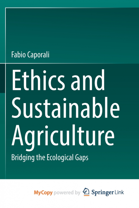 Ethics and Sustainable Agriculture