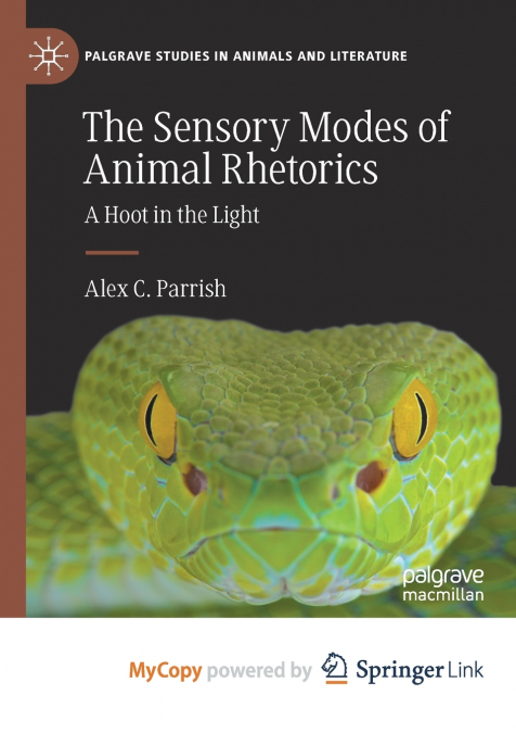 The Sensory Modes of Animal Rhetorics