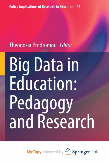 Big Data in Education