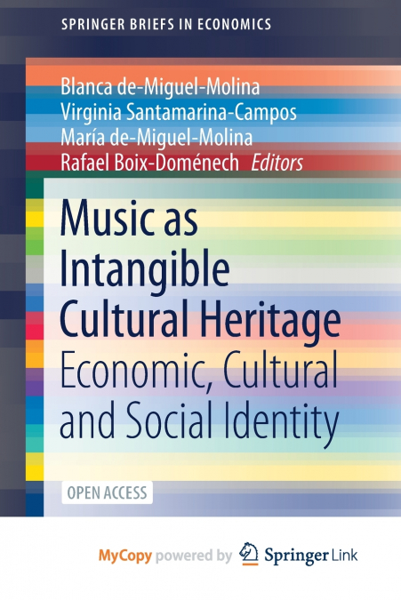 Music as Intangible Cultural Heritage