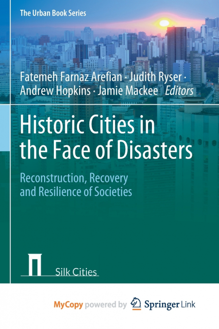 Historic Cities in the Face of Disasters