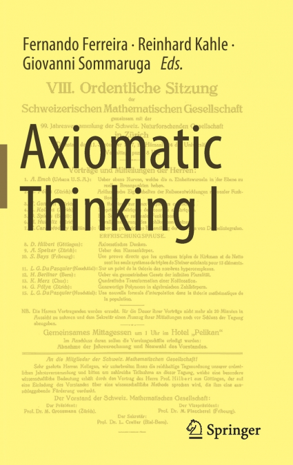 Axiomatic Thinking I