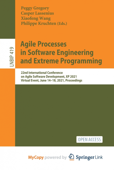 Agile Processes in Software Engineering and Extreme Programming