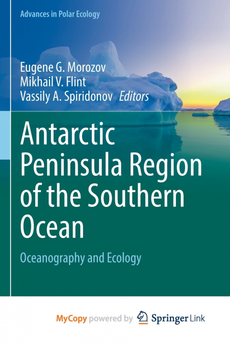 Antarctic Peninsula Region of the Southern Ocean