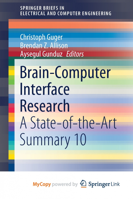 Brain-Computer Interface Research