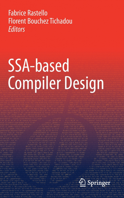 SSA-based Compiler Design