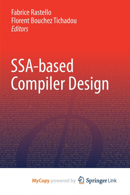SSA-based Compiler Design
