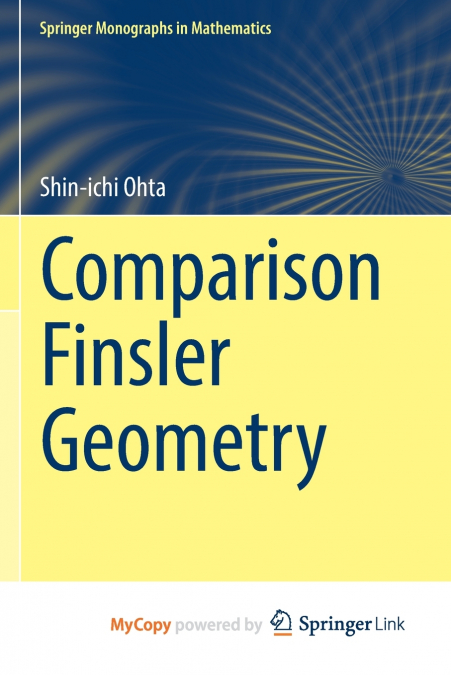 Comparison Finsler Geometry