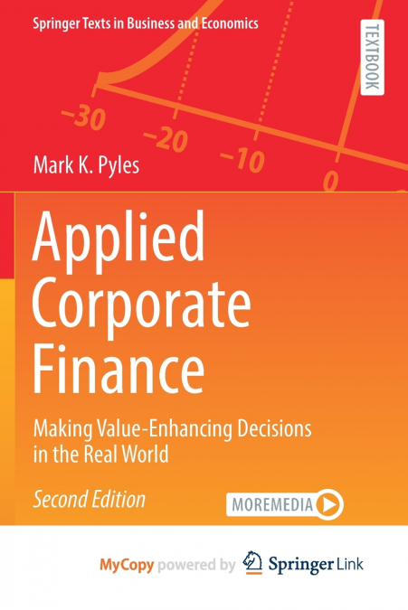 Applied Corporate Finance