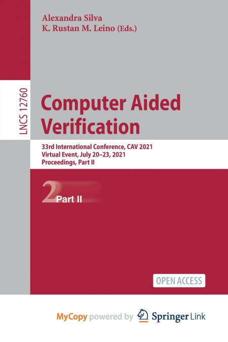 Computer Aided Verification