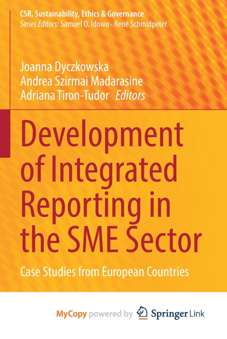 Development of Integrated Reporting in the SME Sector