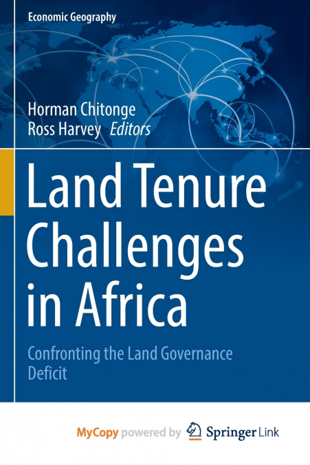 Land Tenure Challenges in Africa