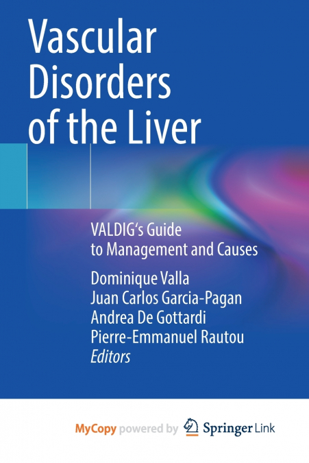 Vascular Disorders of the Liver