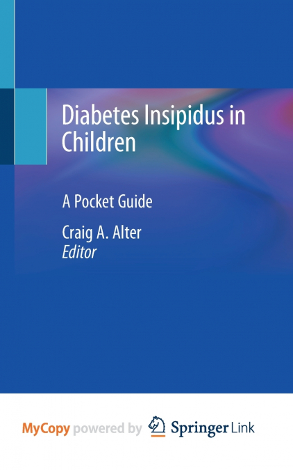Diabetes Insipidus in Children