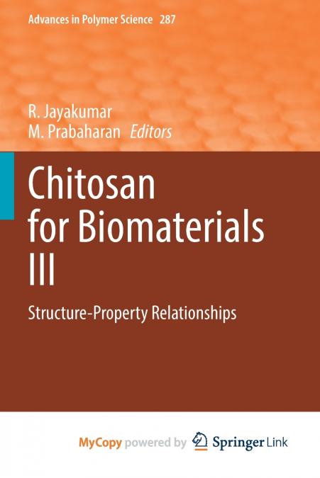 Chitosan for Biomaterials III