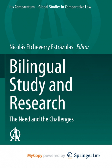 Bilingual Study and Research