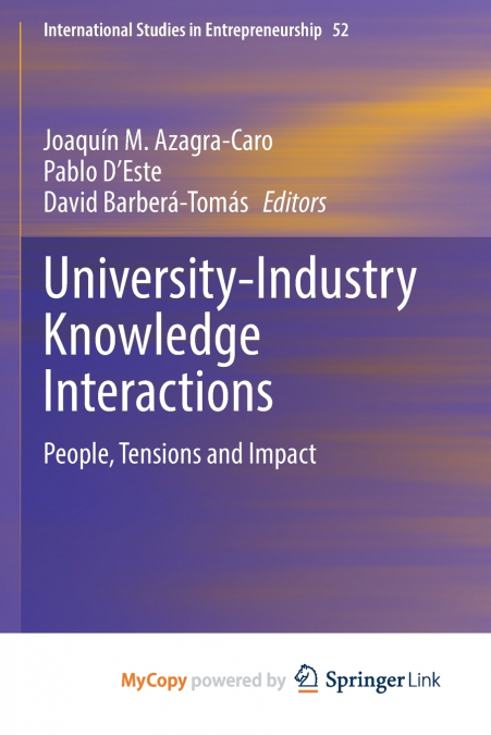 University-Industry Knowledge Interactions