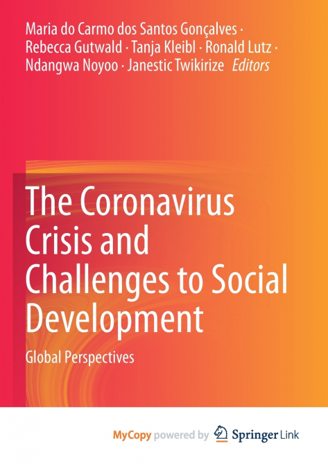 The Coronavirus Crisis and Challenges to Social Development