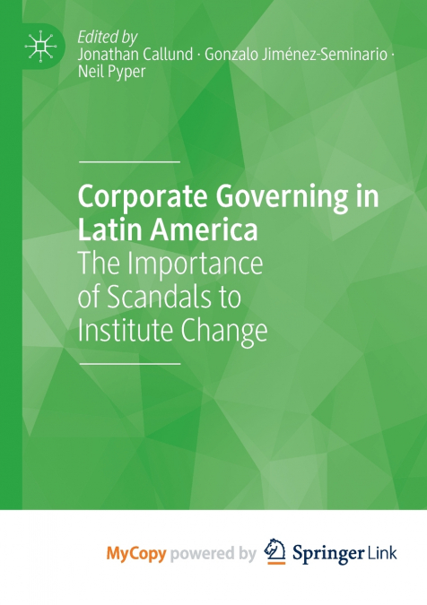 Corporate Governing in Latin America