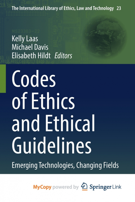 Codes of Ethics and Ethical Guidelines