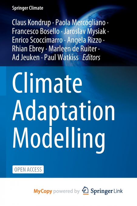Climate Adaptation Modelling