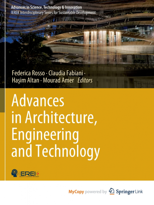 Advances in Architecture, Engineering and Technology