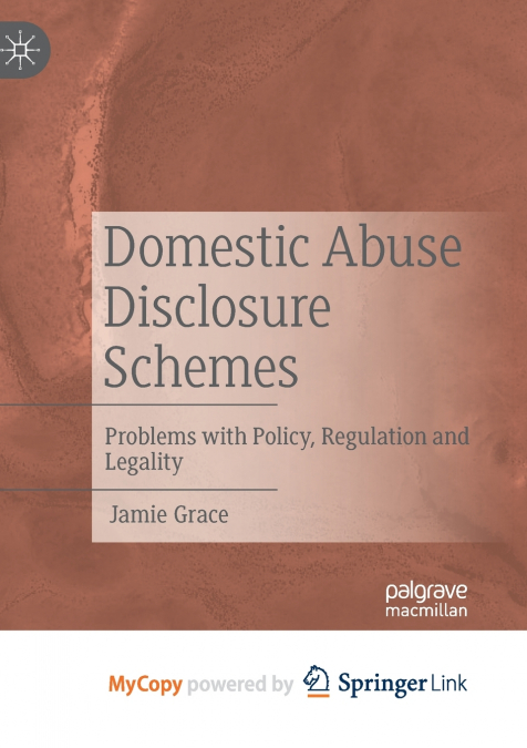Domestic Abuse Disclosure Schemes