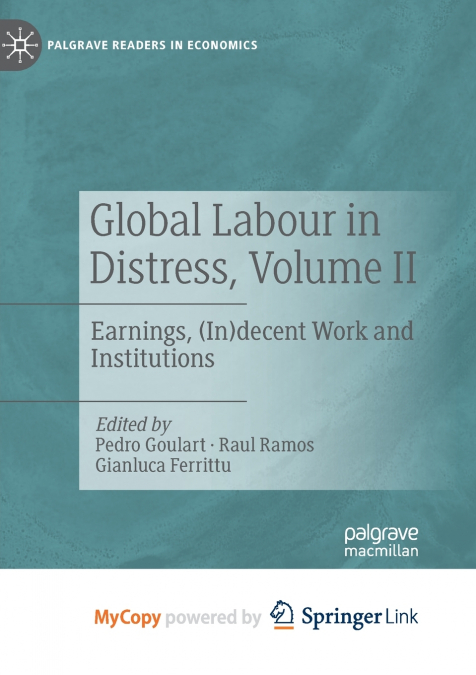 Global Labour in Distress, Volume II