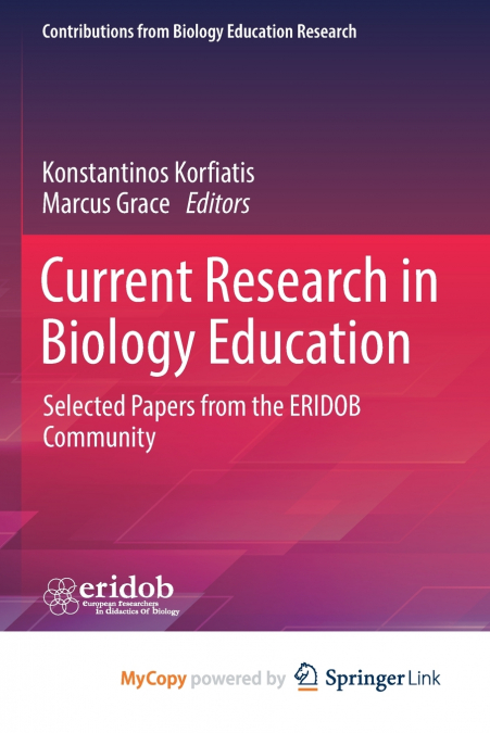 Current Research in Biology Education