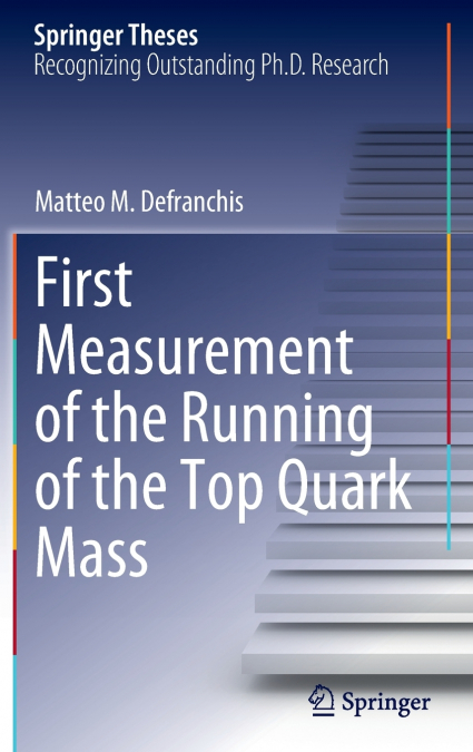 First Measurement of the Running of the Top Quark Mass