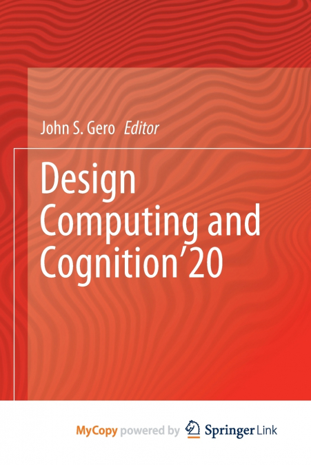 Design Computing and Cognition’20
