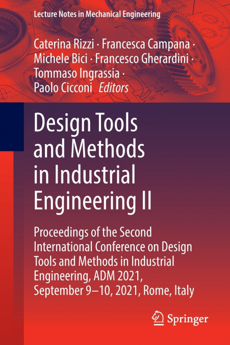 Design Tools and Methods in Industrial Engineering II