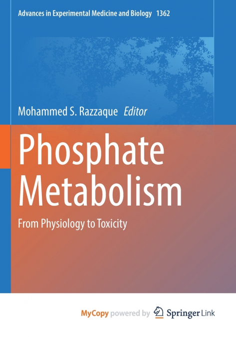 Phosphate Metabolism