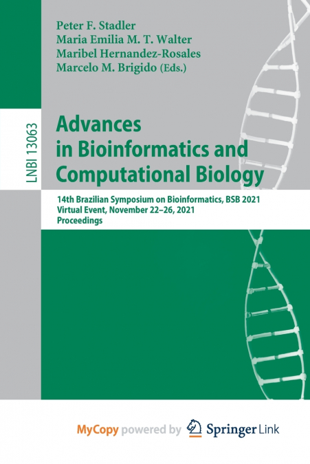 Advances in Bioinformatics and Computational Biology