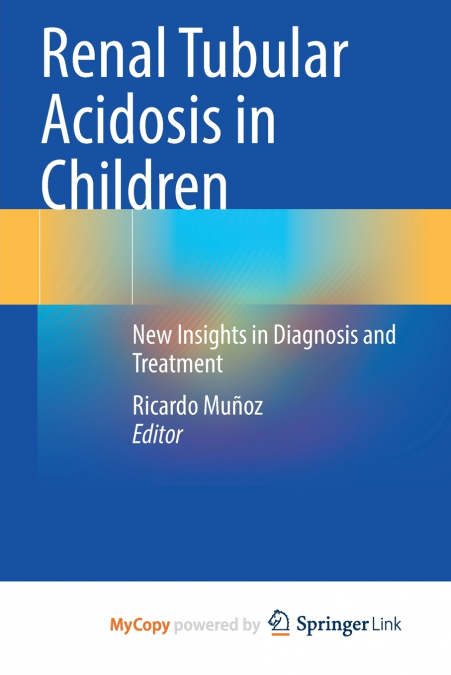 Renal Tubular Acidosis in Children