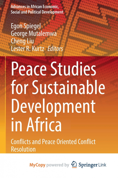 Peace Studies for Sustainable Development in Africa