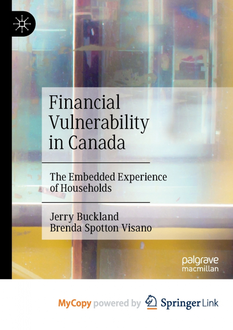 Financial Vulnerability in Canada