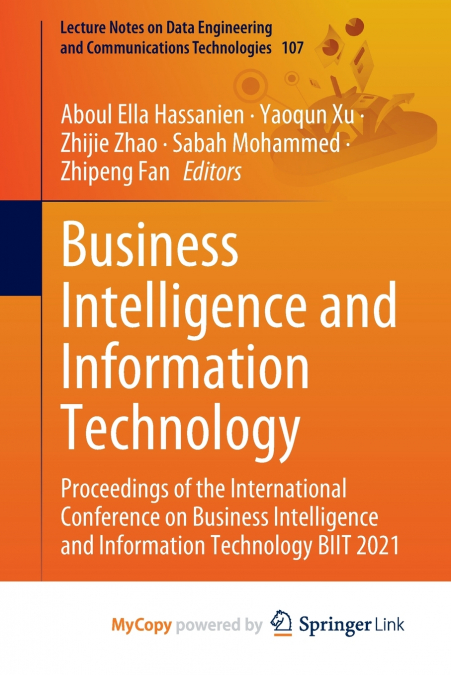 Business Intelligence and Information Technology