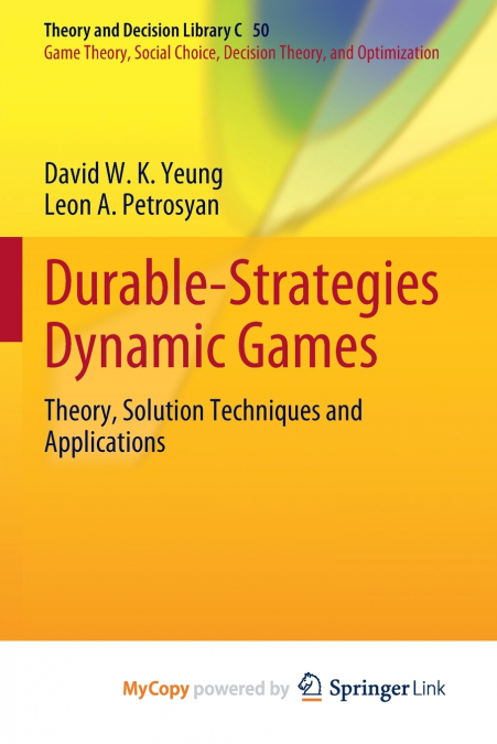 Durable-Strategies Dynamic Games
