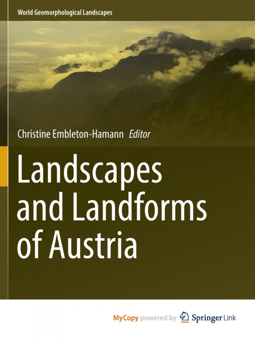 Landscapes and Landforms of Austria