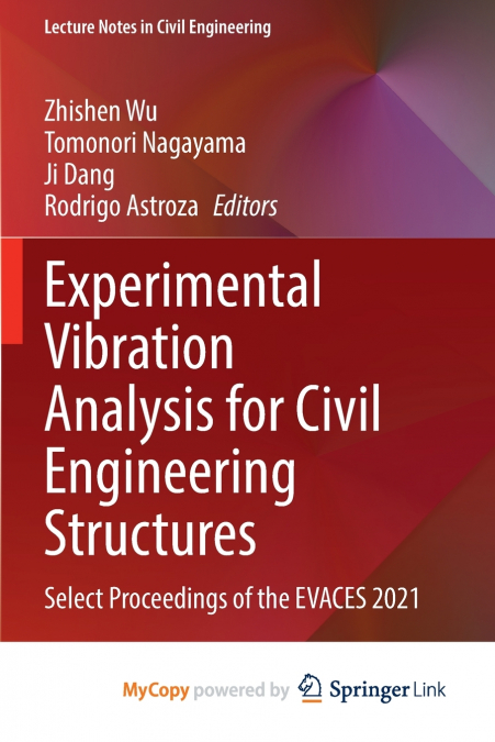 Experimental Vibration Analysis for Civil Engineering Structures
