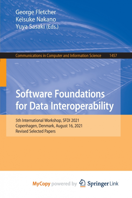 Software Foundations for Data Interoperability
