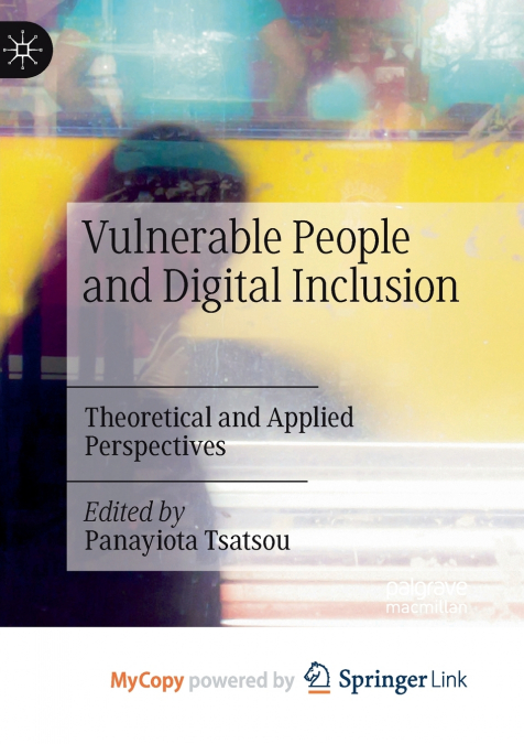 Vulnerable People and Digital Inclusion
